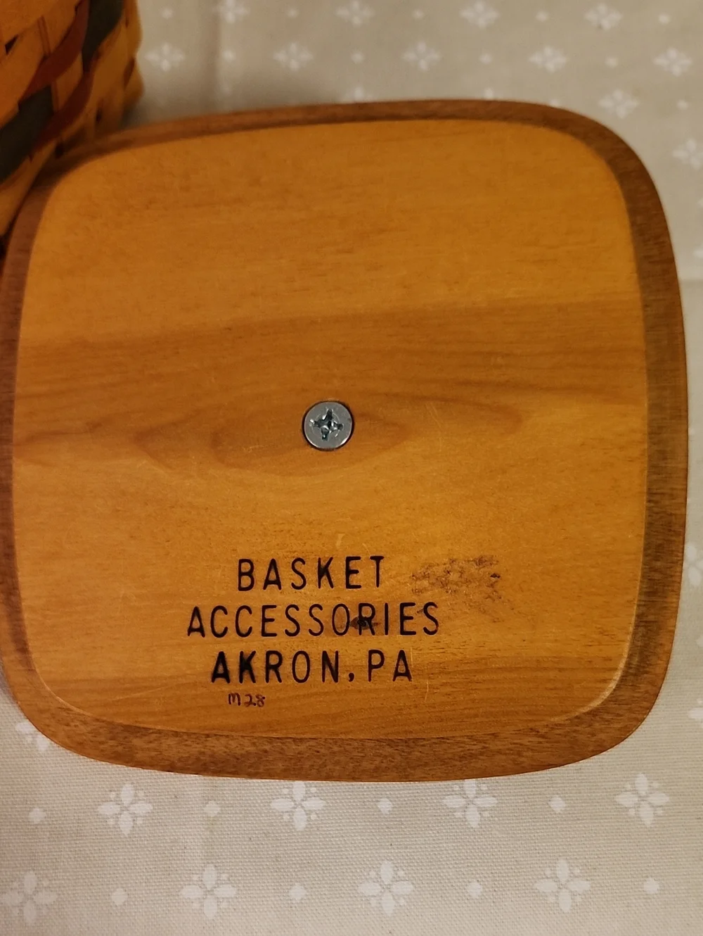 Longaberger woven basket